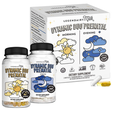 Legendairy Milk Dynamic Duo Prenatal 2-In-1 Prenatal Vitamins For Women -