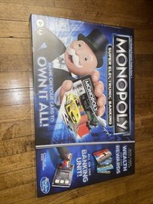 Monopoly Super Electronic Banking Board Game – Hasbro – New Sealed