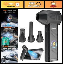 Rechargeable Cordless Air Duster - 180,000 RPM Electric Blower for PC, Keyboard,