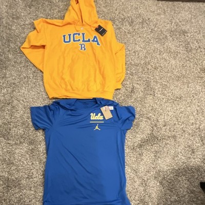 2 for 1!! NWT UCLA Bruins Hoodie Yellow and blue dri fit T-Shirt Blue Size L
