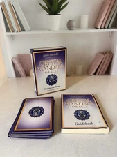 Alana Fairchild Crystal Mandala Oracle 54 Card Deck and Thick Guidebook