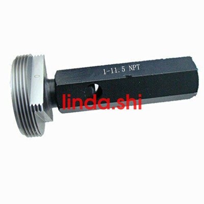 1'' NPT Thread Plug Gage 100% Calibrated ship by Fedex (1''-11.5 NPT) #jg