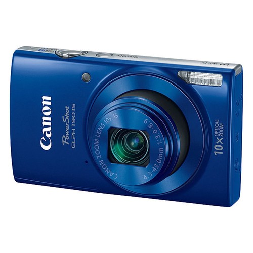 Canon PowerShot ELPH 190 IS/ IXUS 180 Digital Camera 20MP 10X Optical Blue - Picture 2 of 12