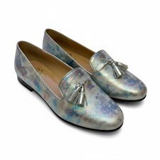 HB Espana Clover Multi Metallic Tassel Shoes Size EU 38 UK 5 Womens