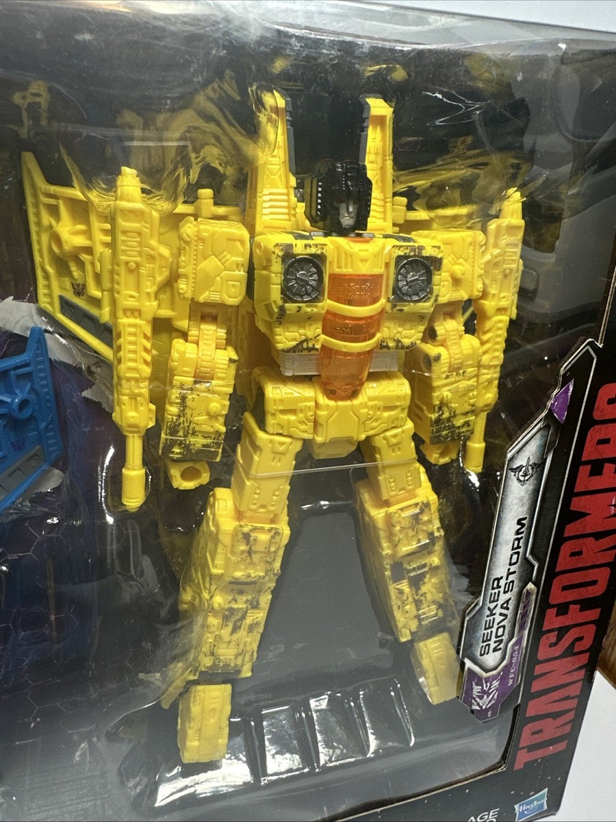 Transformers WFC Siege Seeker 3 Pack Acid Storm Ion Storm and Nova