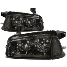 DNA MOTORING HL-OH-CHA05-4P-SM-CL1 Headlight Assembly Compatible with 06-10 D...