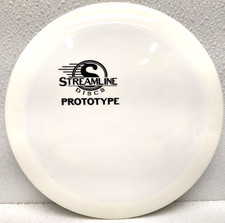 STREAMLINE PROTOTYPE PROTO DISTANCE DRIVER Disc Golf USA MADE NEW 169g WHITE
