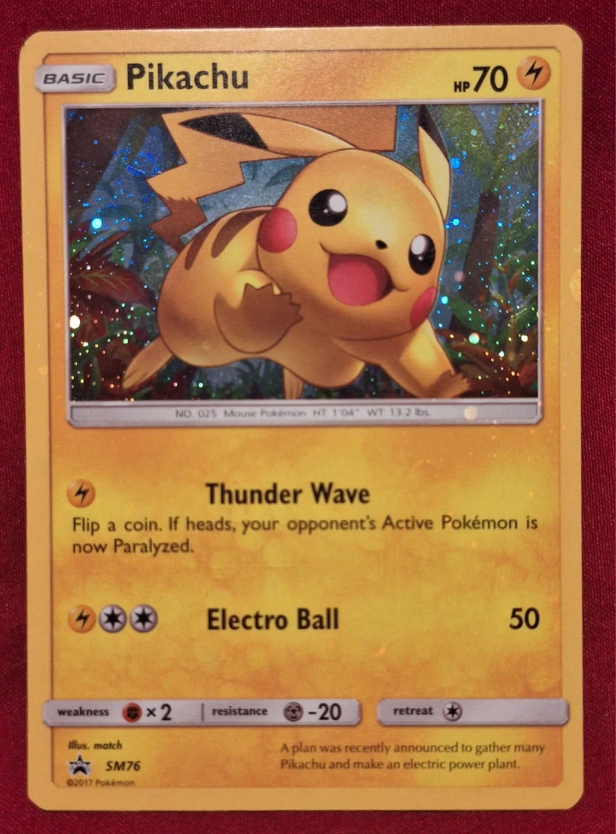 Pikachu ポケモンカード SM76 英語版　プロモ 25+ Pikachu SM76 Sm for sale | Updated Oct 2026