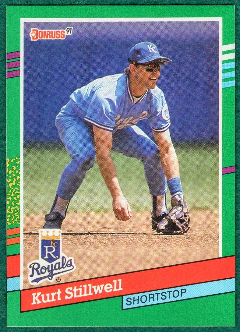 Kurt Stillwell - 1991 Donruss #520 - Kansas City Royals Baseball Card