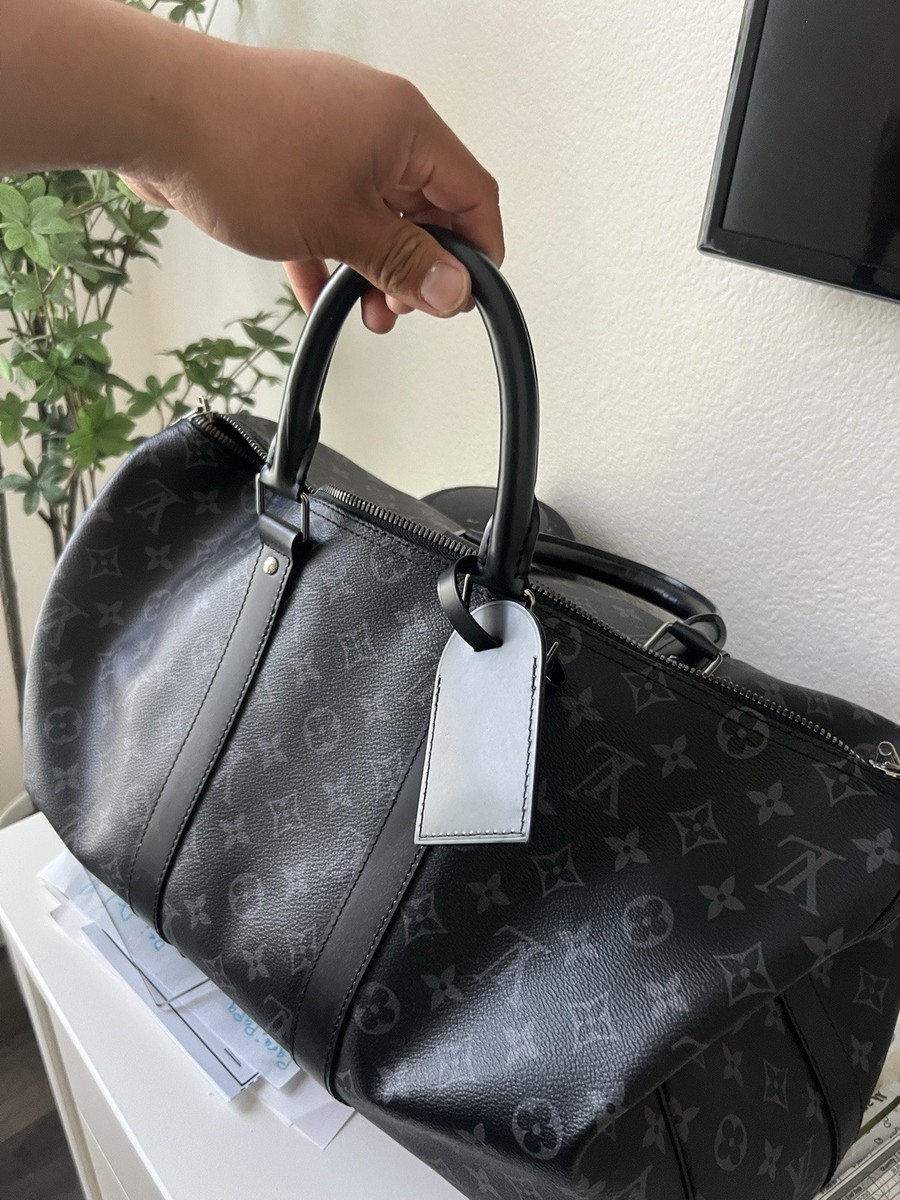 Monogram Eclipse Keepall Louis Vuitton Keepall 45 Black Monogram