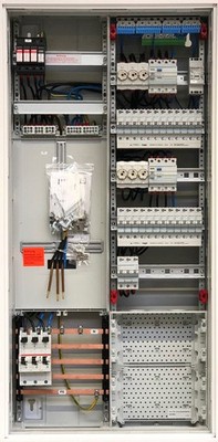 Striebel&John DA27CB Zählerschrank 1xZählerfeld 3.HZ mit APZ 1100mm Höhe ABB V4