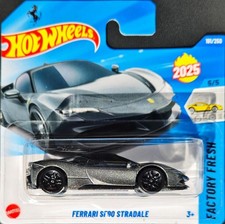 Hot Wheels - Ferrari SF90 Stradale - Grau - Factory Fresh 2025 - HYY08