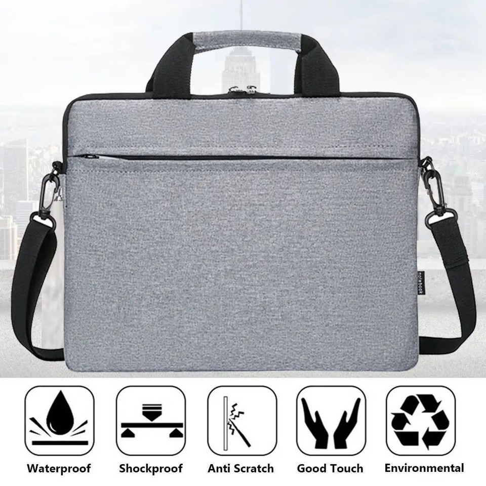 Laptop Shoulder Cross Body Bags Carrying Case 15.6 Inch Laptop Shoulder ...