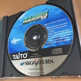 Sega Saturn Darius Gaiden JP w/ Obi & Postcard Tested