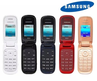 Samsung Klapphandy E1272 Big Button Basic Klapphandy - Entsperrt - Dual Sim