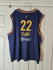 Indiana Fever Caitlin Clark #22 Jersey Womens 2XL Gameday Greats Navy Used