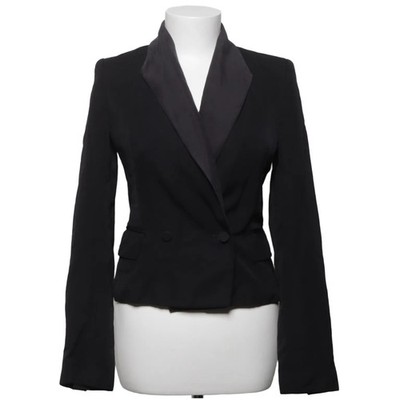 Alexander Wang, Blazer, Größe: 32, Schwarz, Baumwolle/Cupro/Seide/Wolle #Qlk