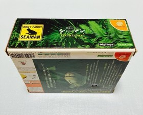 Seaman Kindan no Pet Sega Dreamcast DC CIB W/Box Japan Import Unused Retro Rare