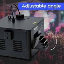 DMX 1500W Low Profile Hazer Haze Smoke Fog Machine Theater DJ Stage Effect  RC