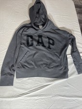 GAP Kids Hoodie Gap Words - Sz Medium 8