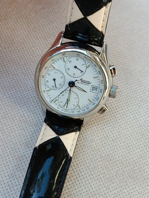 Minerva Automatic Chronograph, Ref. A771, Val.7750, 37 mm