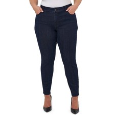 Seven7 Women's Tummyless High Rise Slimming Control Panel Skinny Jeans Portobel