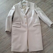 Closed Blazer MANTEL -WOLLE- ECRU Gr. XL - Wunderschön -