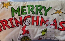 Merry Grinchmas Shirt L Large White How the Grinch Stole Christmas Shirt New