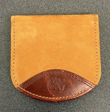 Vintage Timberland Leather Snap Closure Coin Pouch USA Made