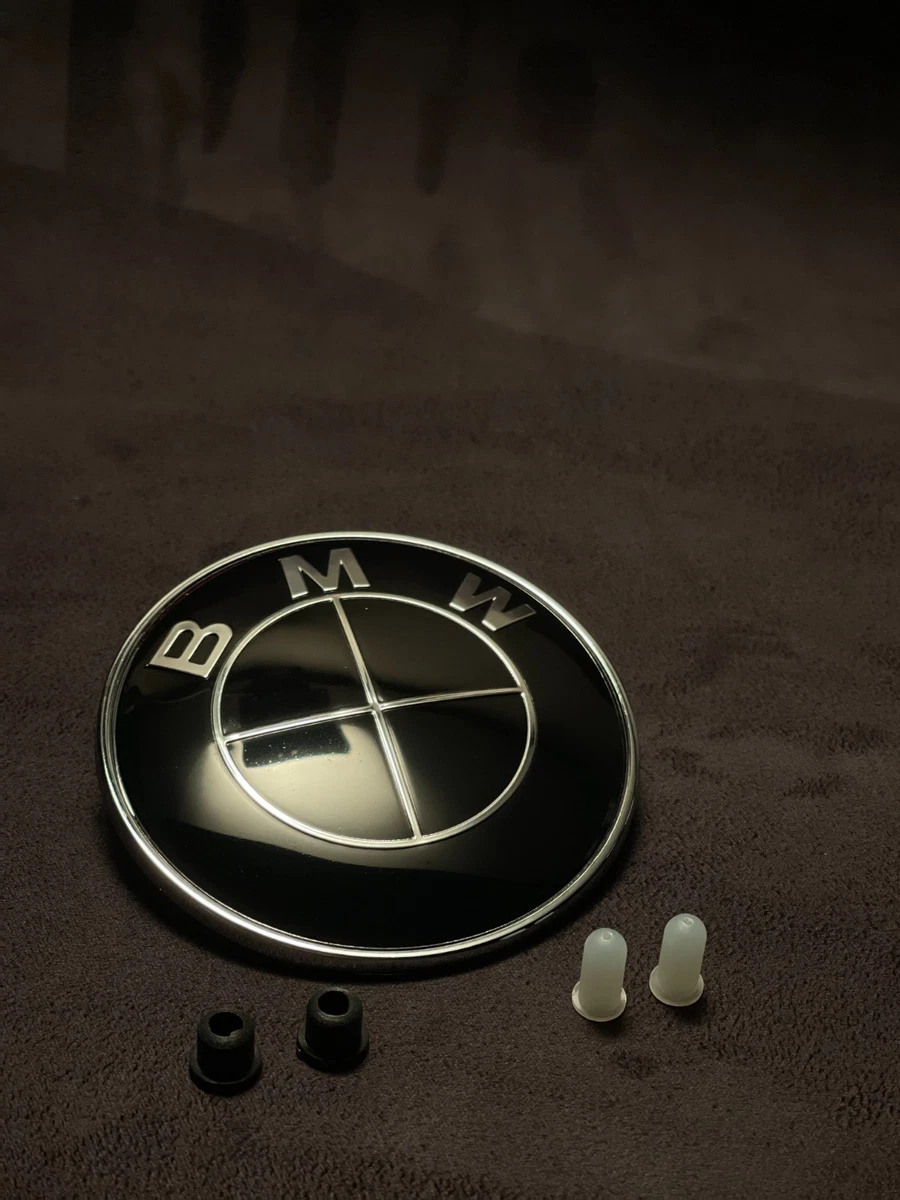 Set Emblema Bmw Msport Nero Laterali + Posteriore - Foto 7