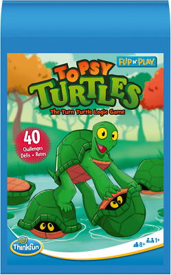 Thinkfun Familienspiel Logikspiel Flip n  Play Topsy Turtles 76576