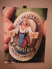 ST. PAULI GIRL (1998) 23 3/4" X 18"  POSTER~#92