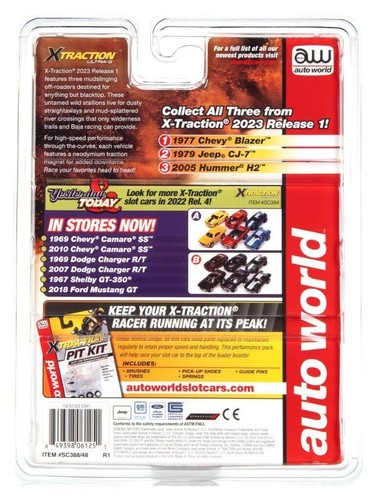 Auto World Xtraction Off Road 2005 Hummer H2 Camo HO Scale Slot Car NEW - Picture 5 of 5