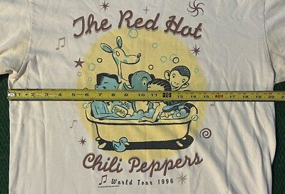 VTG! 1995 Red Hot Chili Peppers One Hot Minute World Tour T Shirt