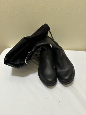 Ria Over-The-Knee Boot Shoes For Unisex in Black Color Us Size 6.5 N21