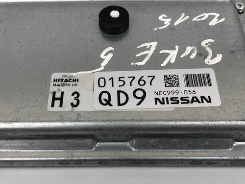 2012 Nissan Juke f15 Engine Control Computer Module unit NEC999056 - Picture 5 of 6