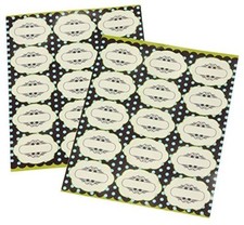 Labels With Decorative Borders All Purpose Blank Kitchen Name Organzing Stickers