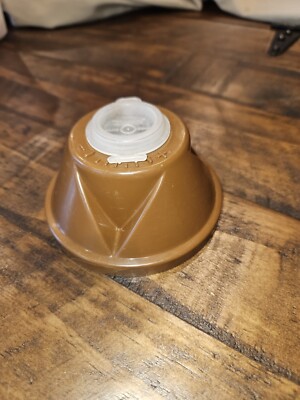 Vintage Tupperware Mixer Shaker Brown Top Cap 848-4