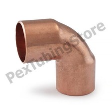3/4" C x 3/4" C 90-Degree Copper Elbow