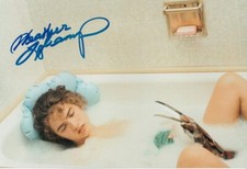 HEATHER LANGENKAMP signed Autogramm 20x30cm NIGHTMARE ON ELM  in Person autograp