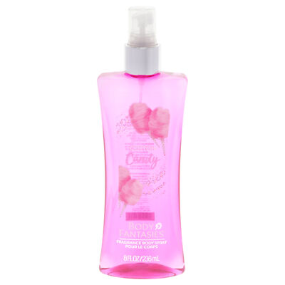 Cotton Candy Fragrance Body Spray by Body Fantasies for Women - 8 oz Body Spray