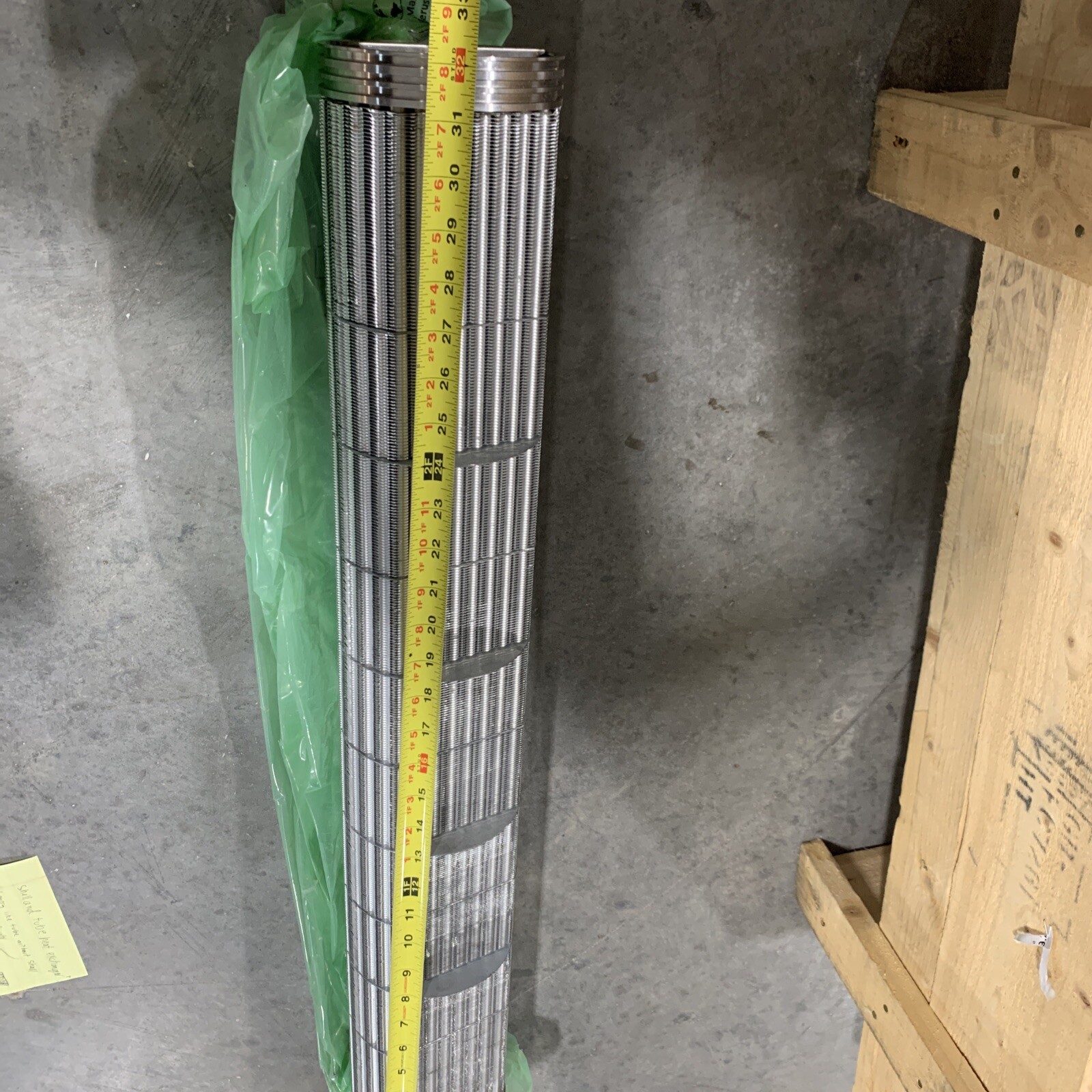 Tube Heat Exchanger 32” x 5” Segmented Baffle *New*