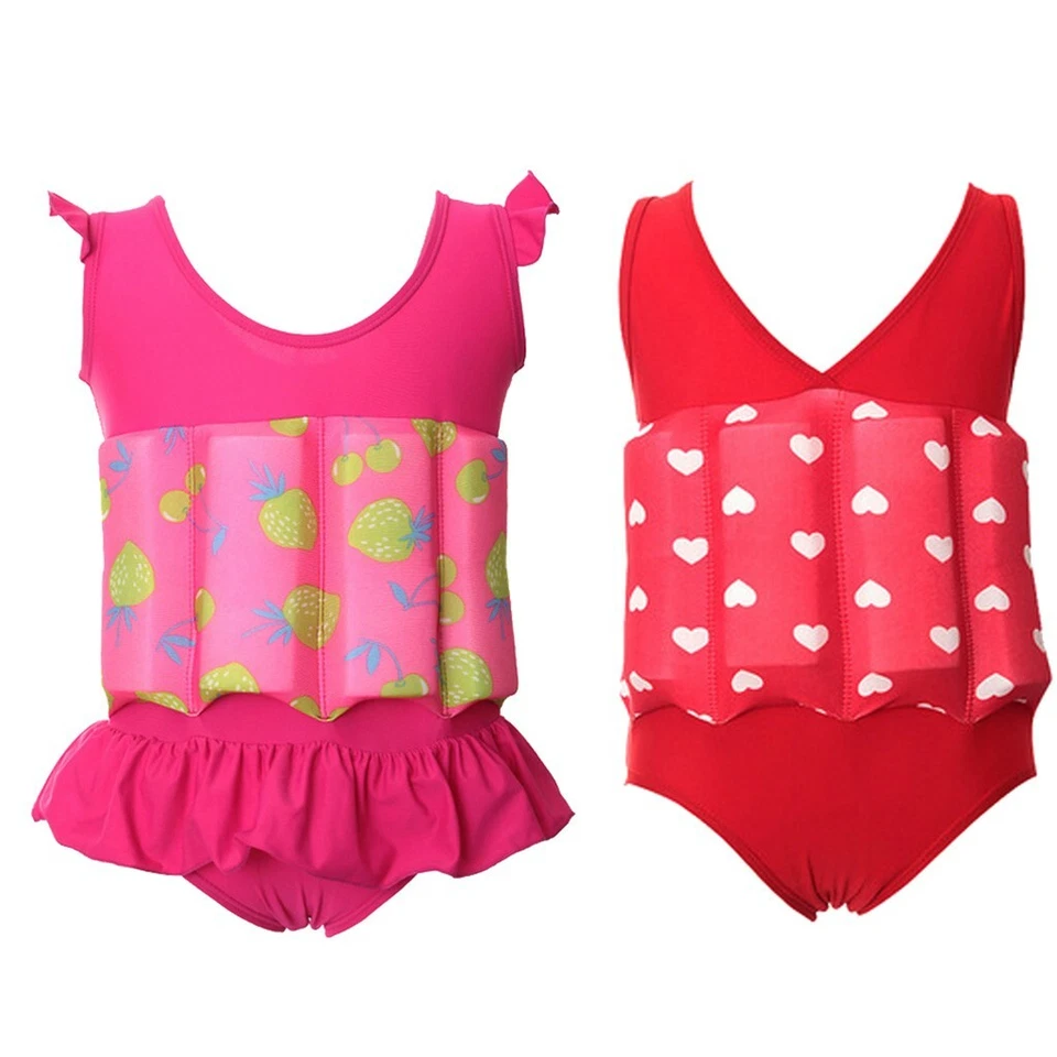 Baby Kinder Kinder Verstellbare Schwimmanzüge Schwimmen lernen Schwimmhilfe Schwimmanzug
