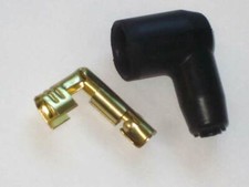 Spark Plug Wire Boot End Coil 90 Degree With Connector 7mm Usa Made