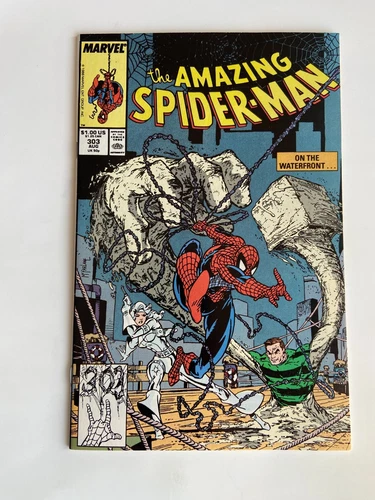 Amazing Spider-Man #303 NM TODD MCFARLANE ART Sandman and Silver Sable
