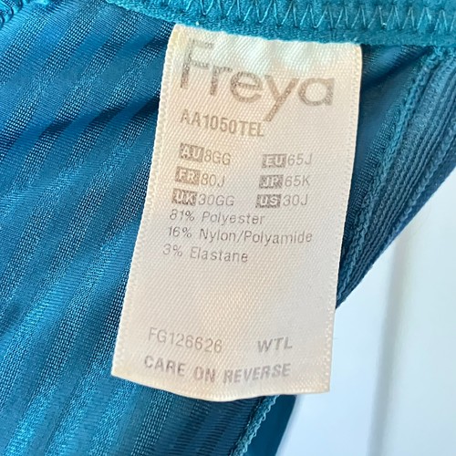 Freya Idol T-shirt Bra - Teal Blue - 30GG UK / 30J US - Picture 3 of 3