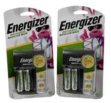 Energizer Recharge Basic Charger for Rechargeable Batteries AA OR AAA - 2 PACK