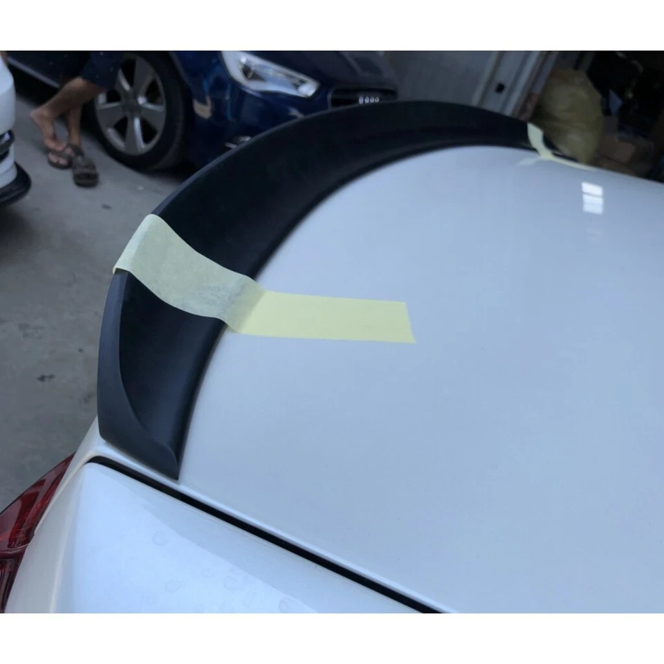 Stock 284F Rear Trunk Spoiler Wing Fits 2008~2013 Mercedes Benz C W204 Sedan - Image 3 of 4