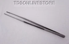 18 Inch Large Multipurpose Stainless Steel Blunt Serrated Tip Tweezers