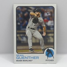 2022 Topps Heritage High Number Baseball Sean Guenther Base #622 Miami Marlins